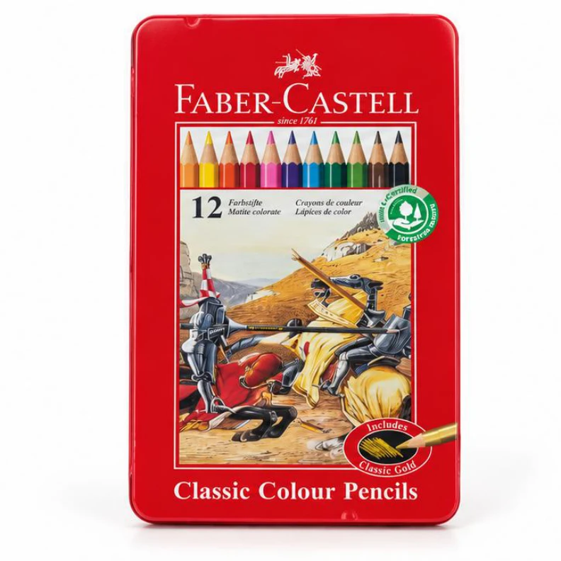 FC CLASSIC 12 COLOUR PENCIL